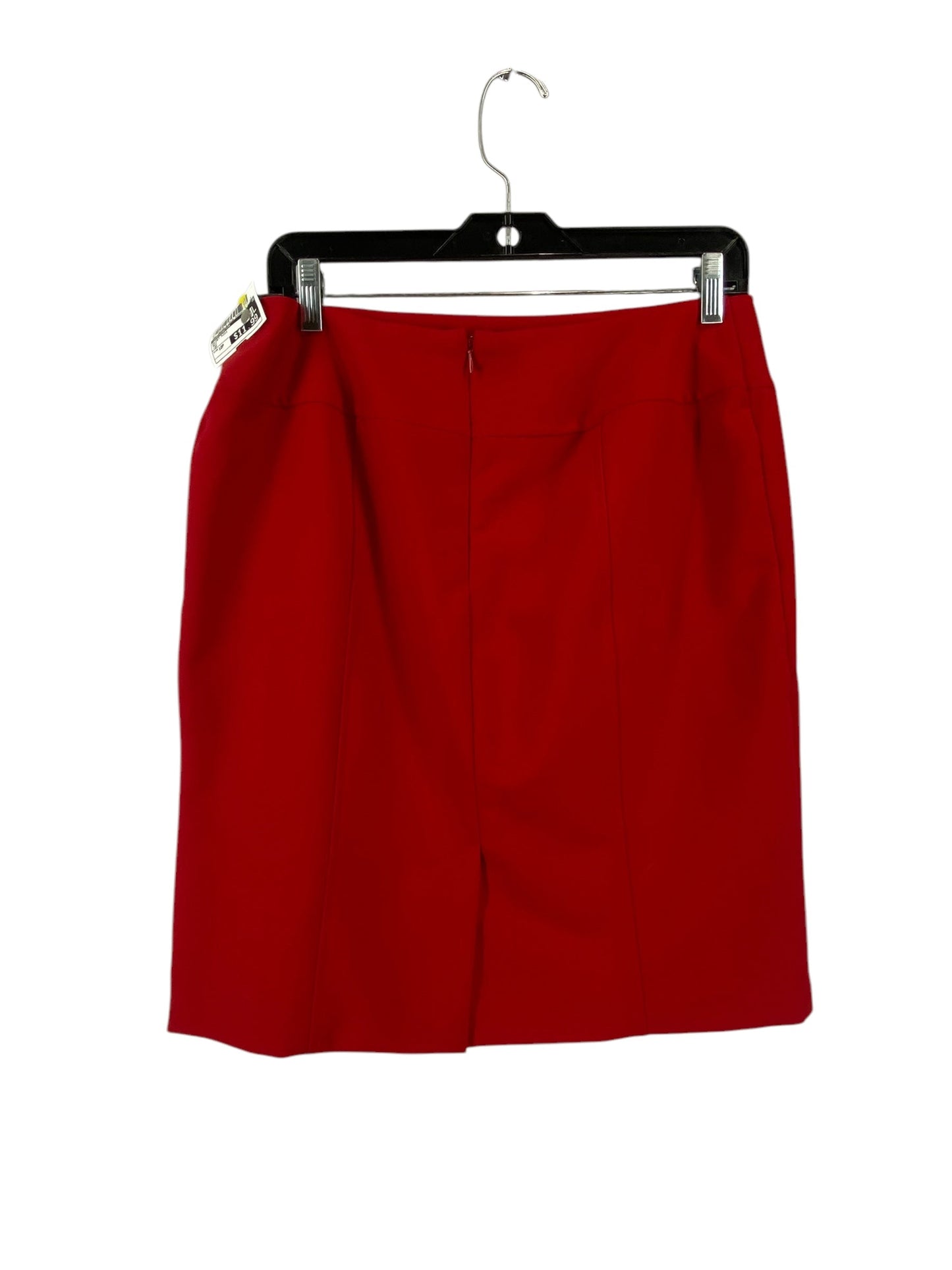 Skirt Midi By Worthington In Red, Size: 10p