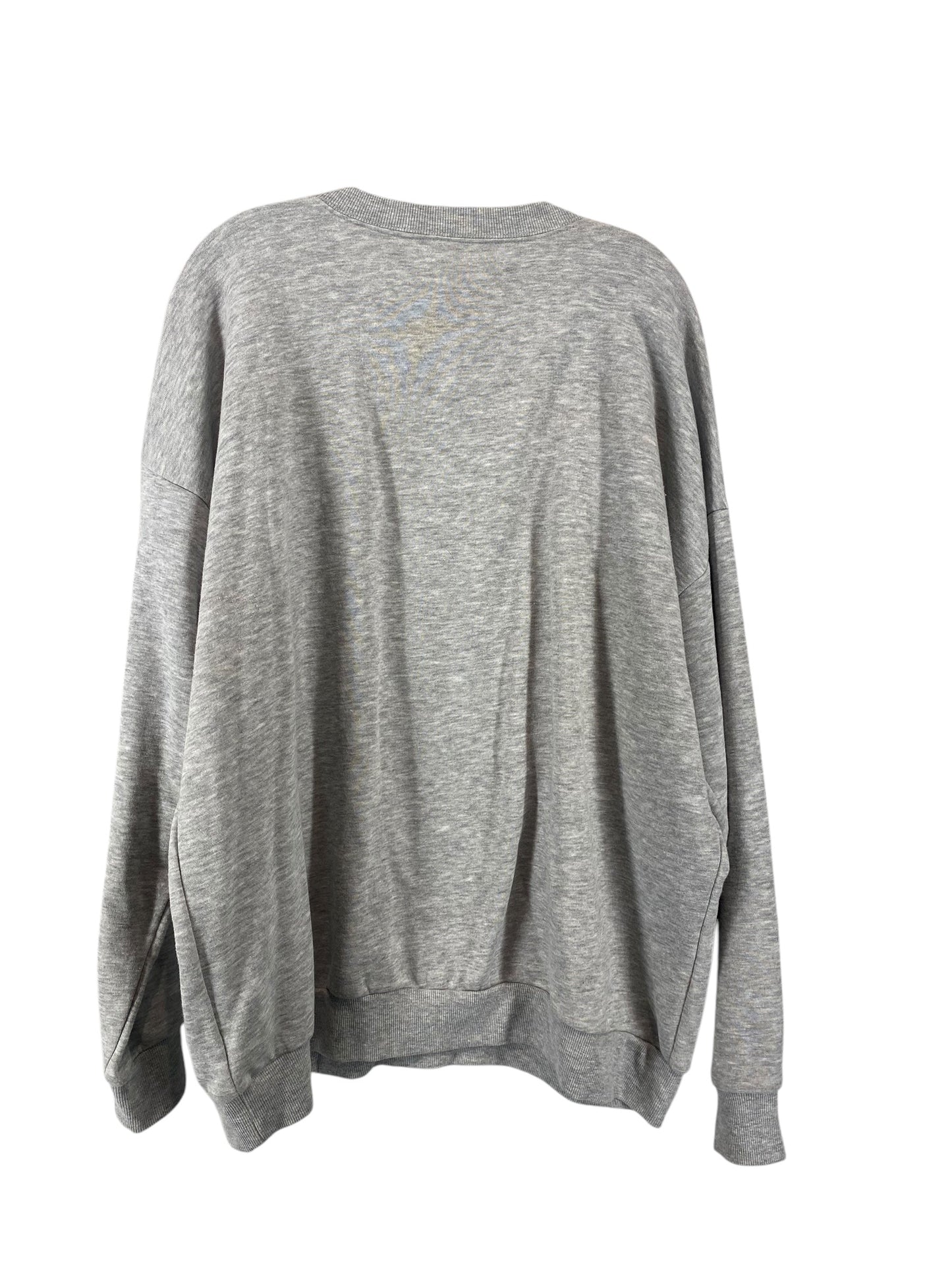 Sweatshirt Crewneck By No Boundaries In Grey, Size: Xl