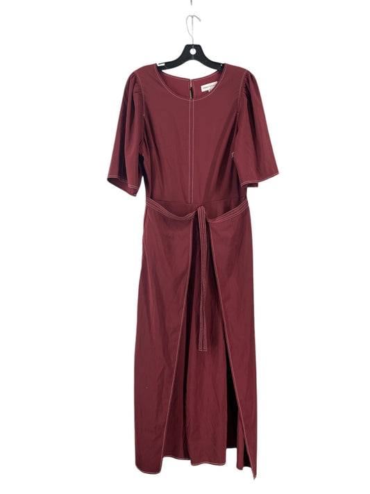 Dress Casual Maxi By Gibson And Latimer In Maroon, Size: 10