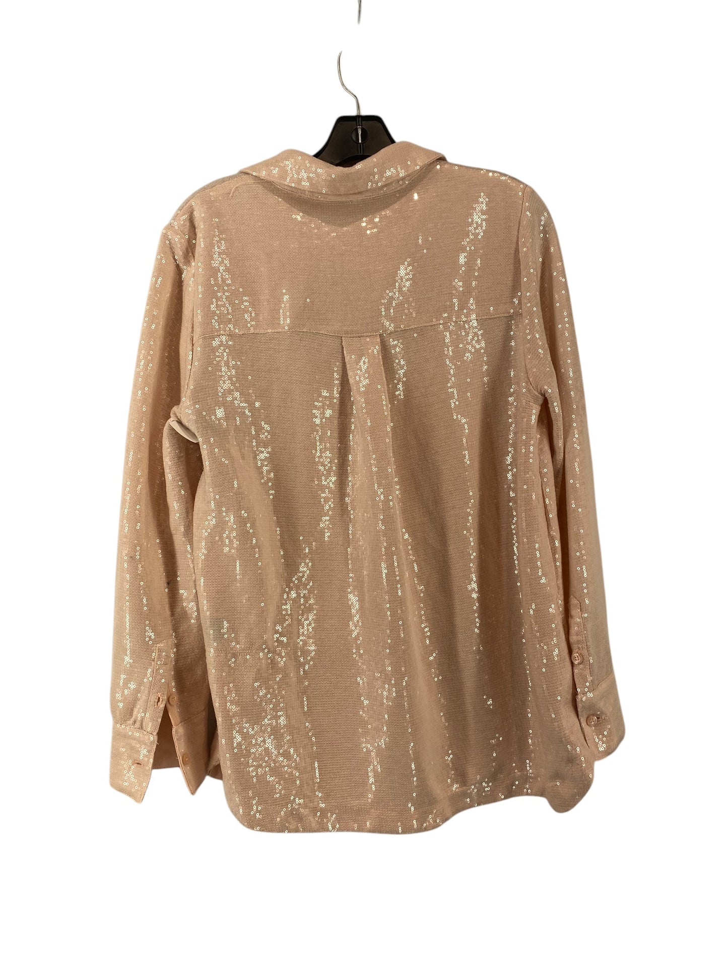 Top Long Sleeve By Worthington In Pink, Size: S