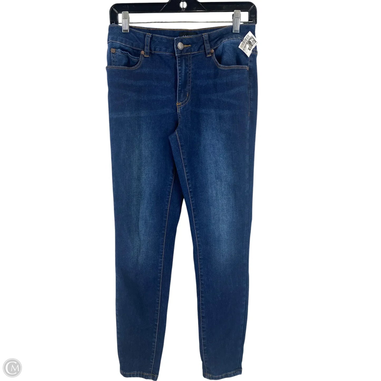 Jeans Skinny By Tahari By Arthur Levine In Blue Denim, Size: 4