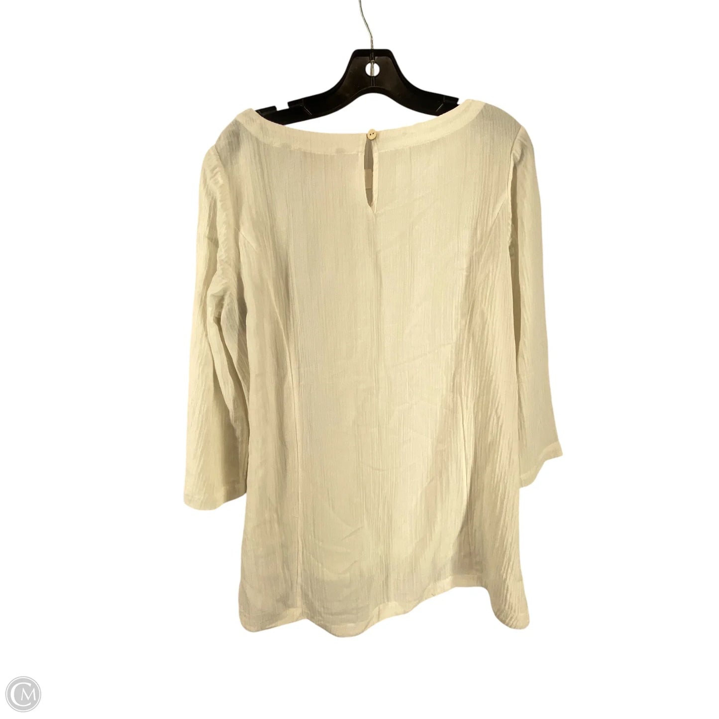 Top Long Sleeve Designer By All Saints In White, Size: Xs