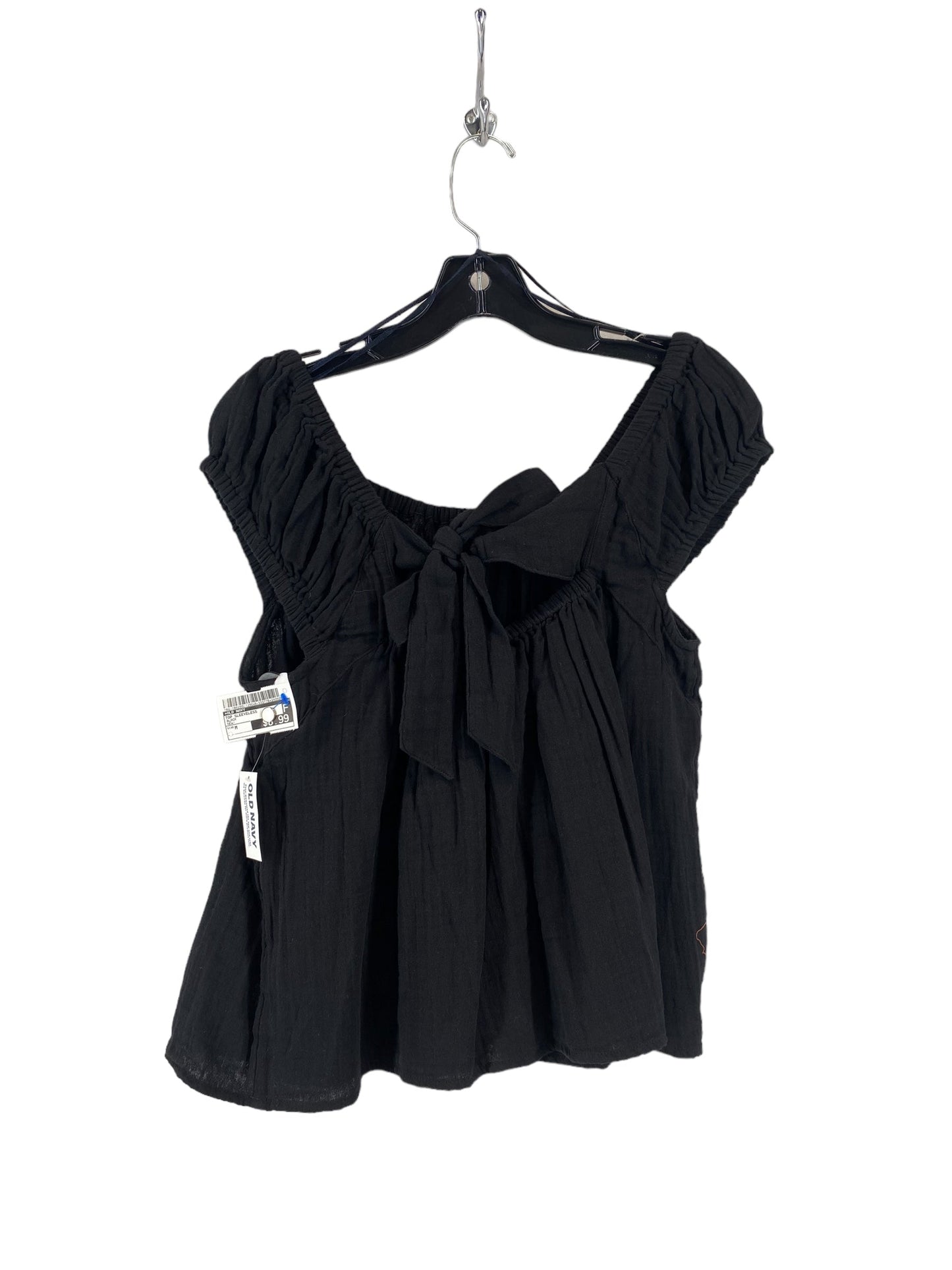 Black Top Sleeveless Old Navy, Size M