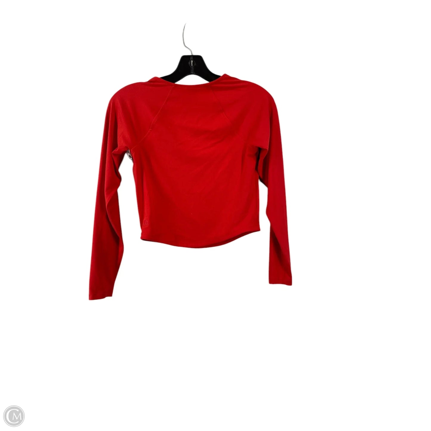 Athletic Top Long Sleeve Crewneck By All In Motion In Red, Size: Xs