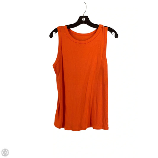Top Sleeveless By A New Day In Orange, Size: 2x