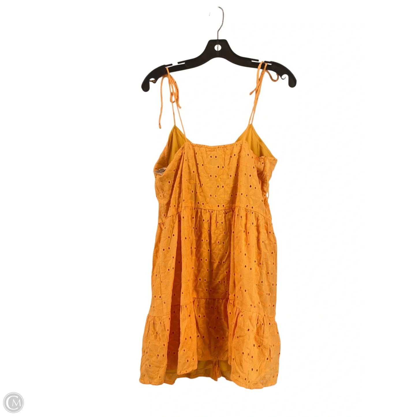 Dress Casual Short By Blue Rain In Orange, Size: M