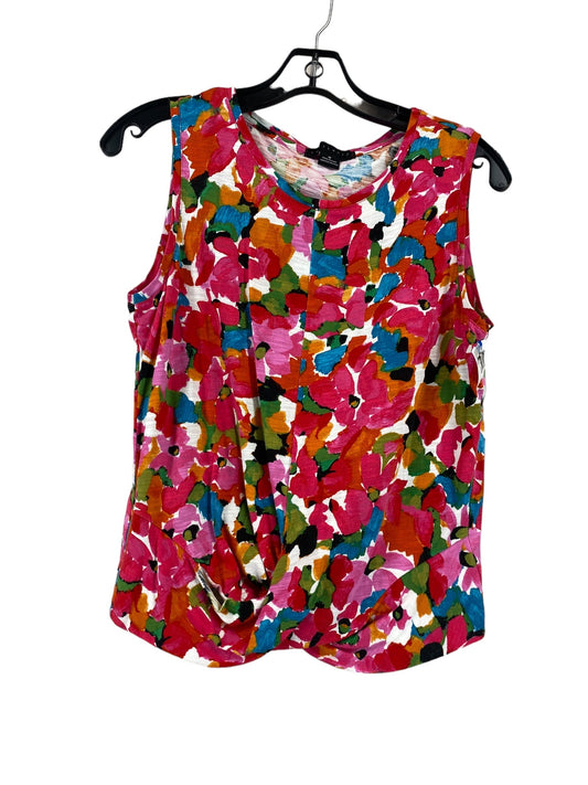 Floral Print Top Sleeveless Sanctuary, Size M