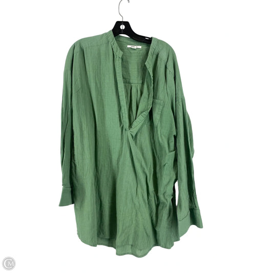 Top Long Sleeve By Oneill In Green, Size: Xl