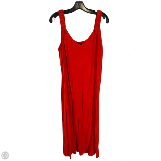 Dress Casual Maxi By Msk In Red, Size: M
