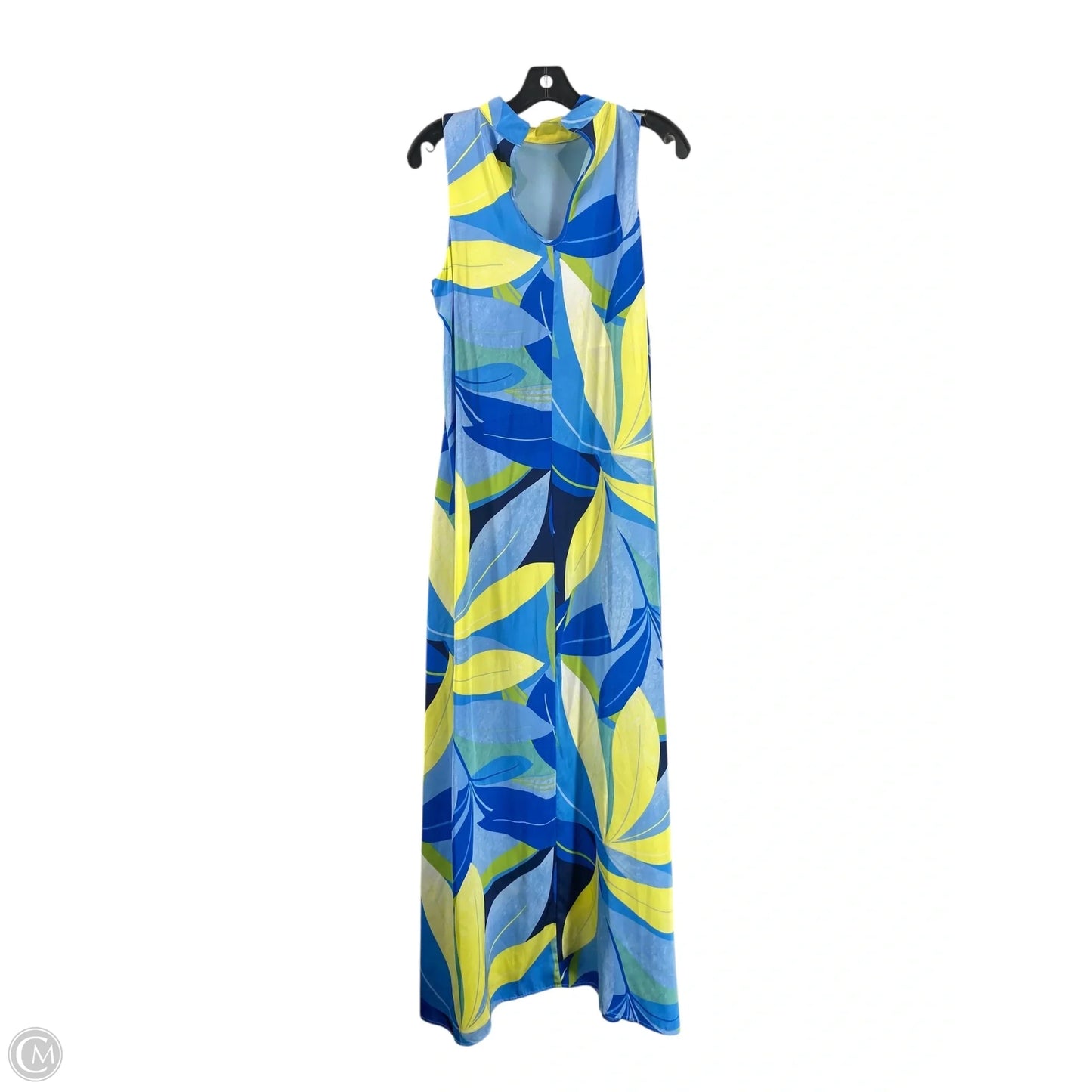 Dress Casual Maxi By Nicole Miller In Blue, Size: S