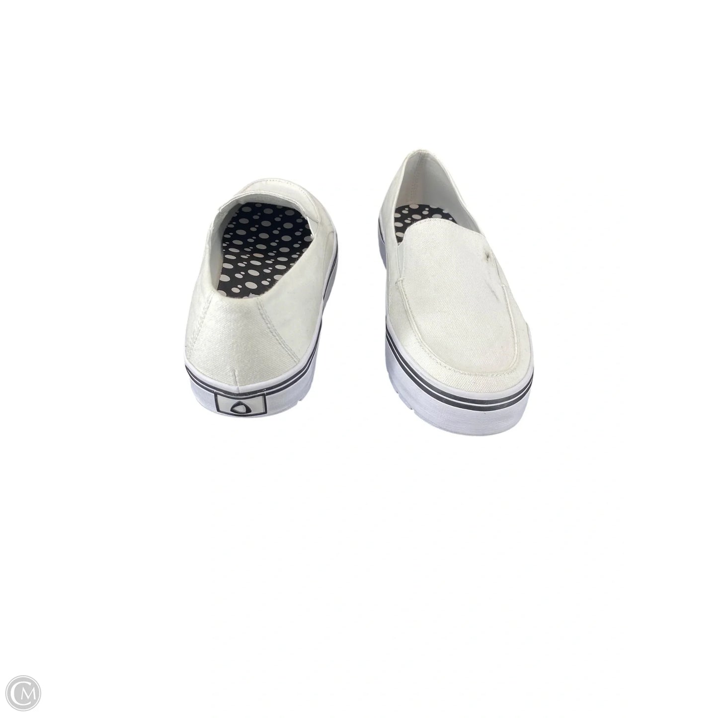 Shoes Sneakers By Liz Claiborne In White, Size: 8.5