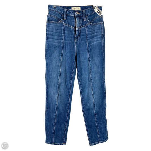 Jeans Skinny By Madewell In Blue Denim, Size: 2