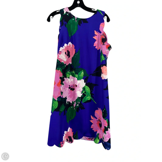 Dress Work By Vince Camuto In Floral Print, Size: 12