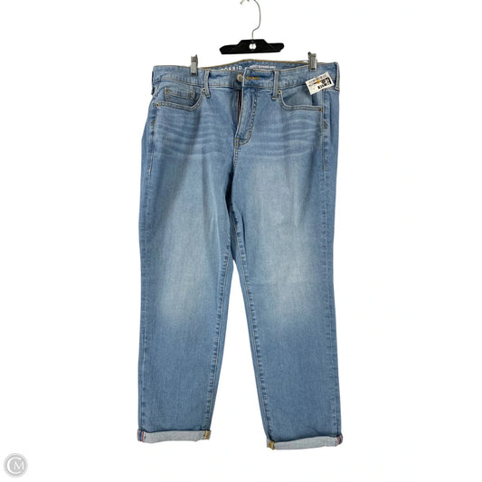 Jeans Boyfriend By Torrid In Blue Denim, Size: 14
