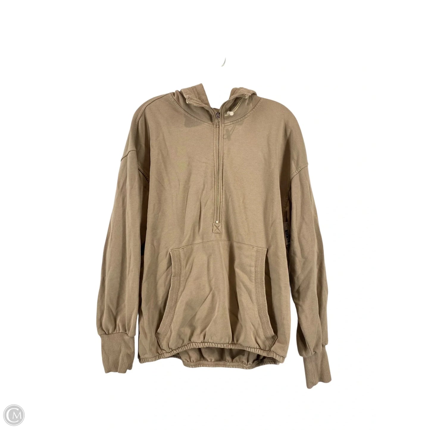 Sweatshirt Hoodie By Cme In Brown, Size: Xl