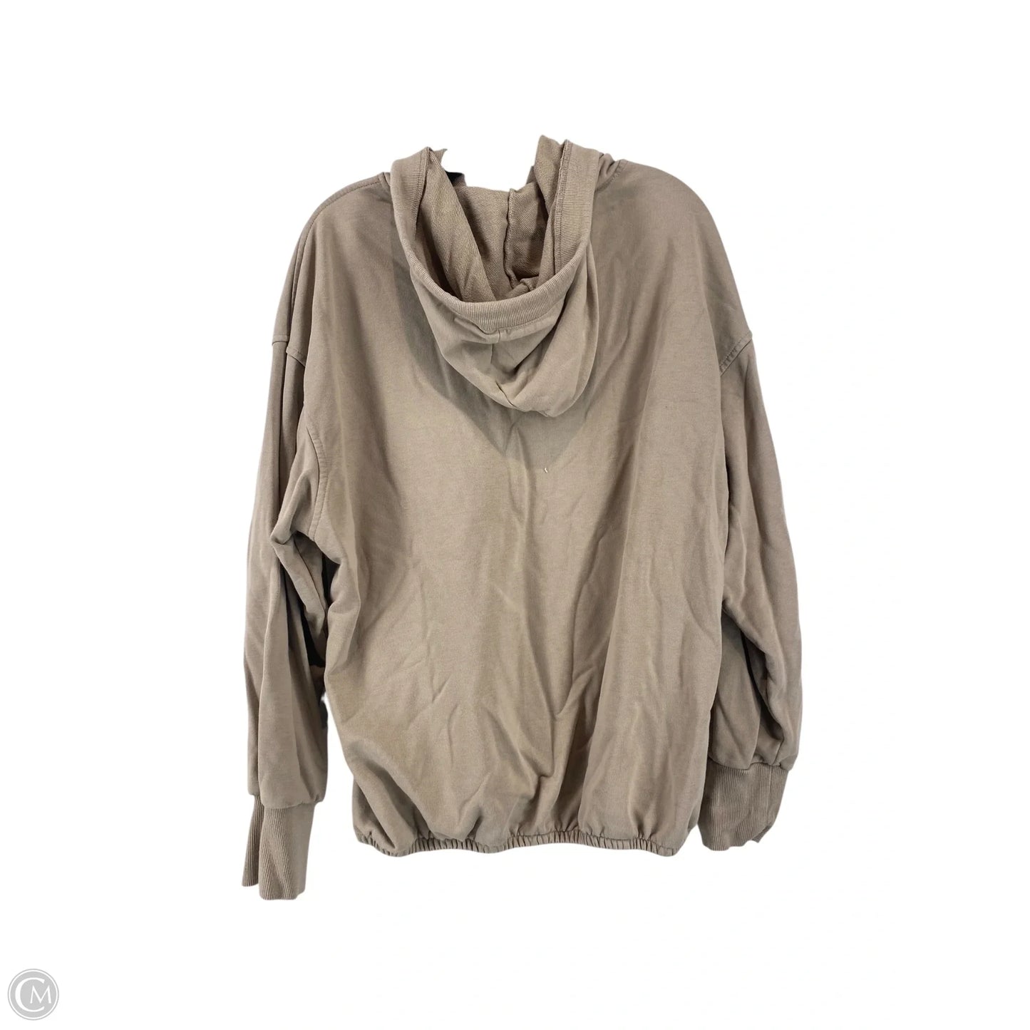 Sweatshirt Hoodie By Cme In Brown, Size: Xl