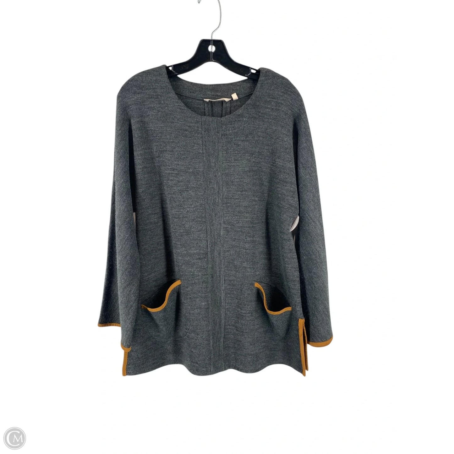 Sweater By Soft Surroundings In Grey, Size: M