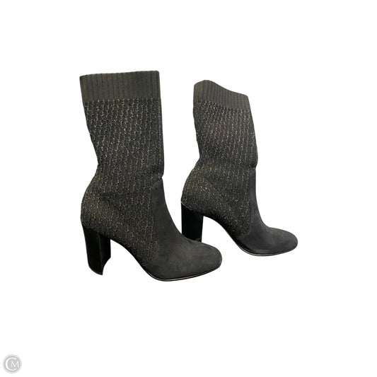 Boots Mid-calf Heels By Dolce Vita In Black, Size: 6