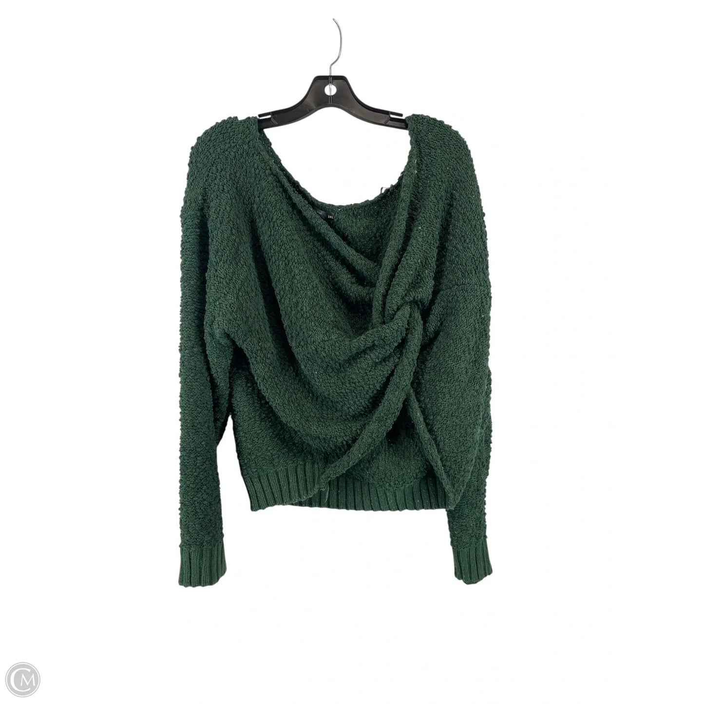 Sweater By Shein In Green, Size: 3x