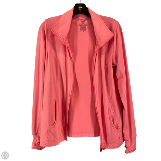 Athletic Jacket By Danskin Now In Pink, Size: L