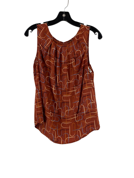 Brown Top Sleeveless Worthington, Size M