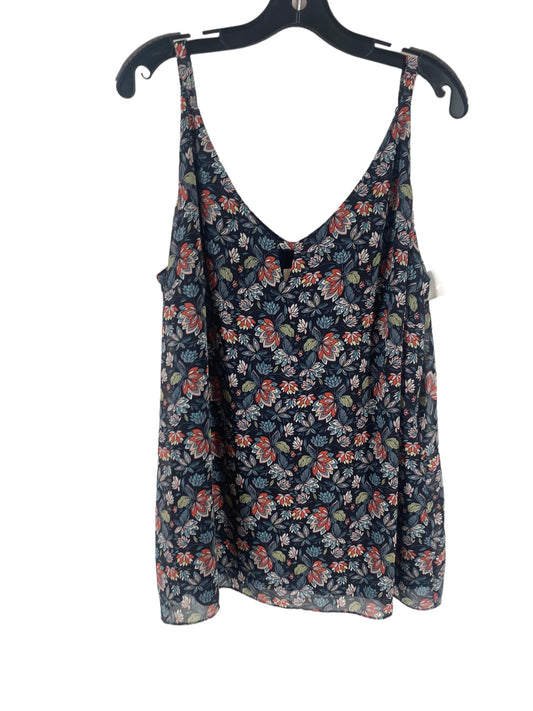 Navy Top Sleeveless Cabi, Size Xl