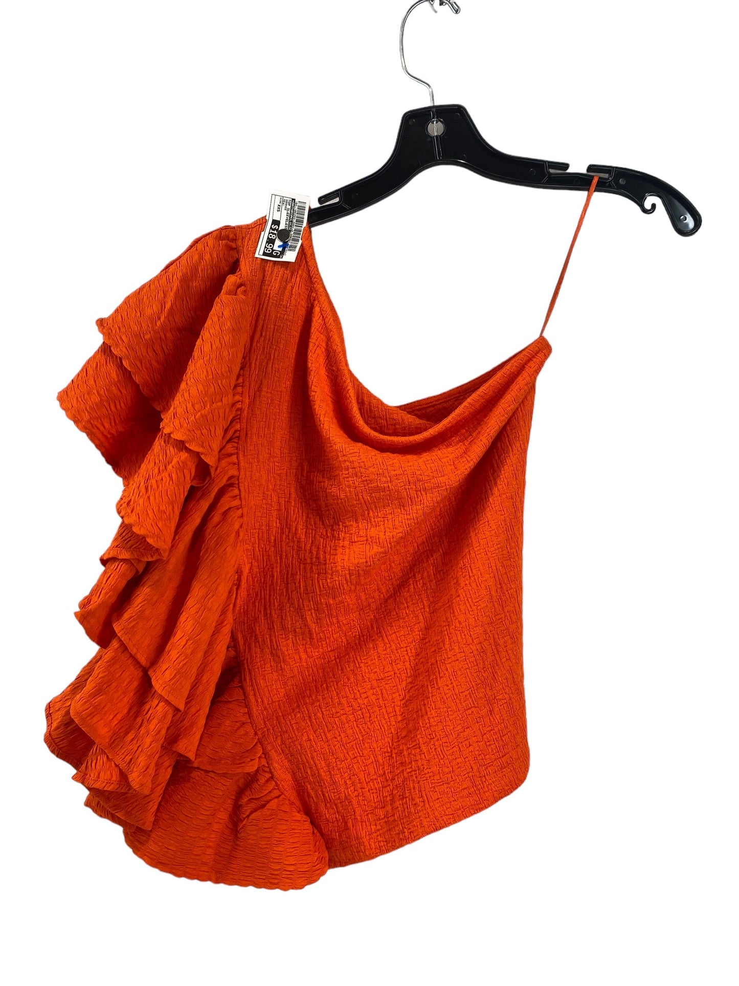 Orange Top Sleeveless Anthropologie, Size Xxs