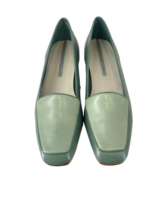 Green Shoes Flats Enzo Angiolini, Size 7.5