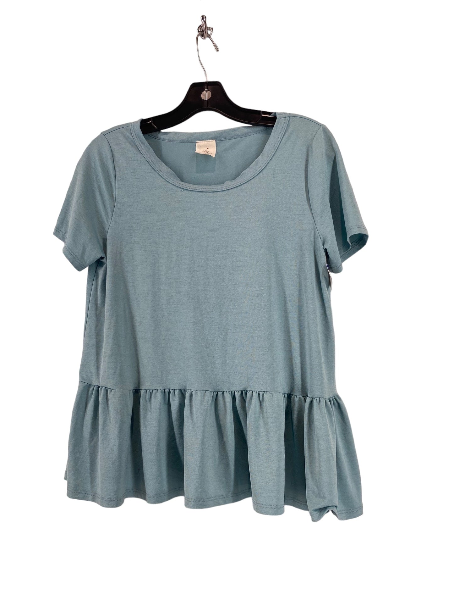 Teal Top Short Sleeve Clothes Mentor, Size Xl