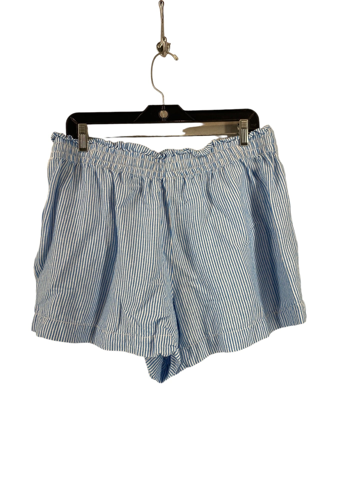 Blue & White Shorts Loft, Size L