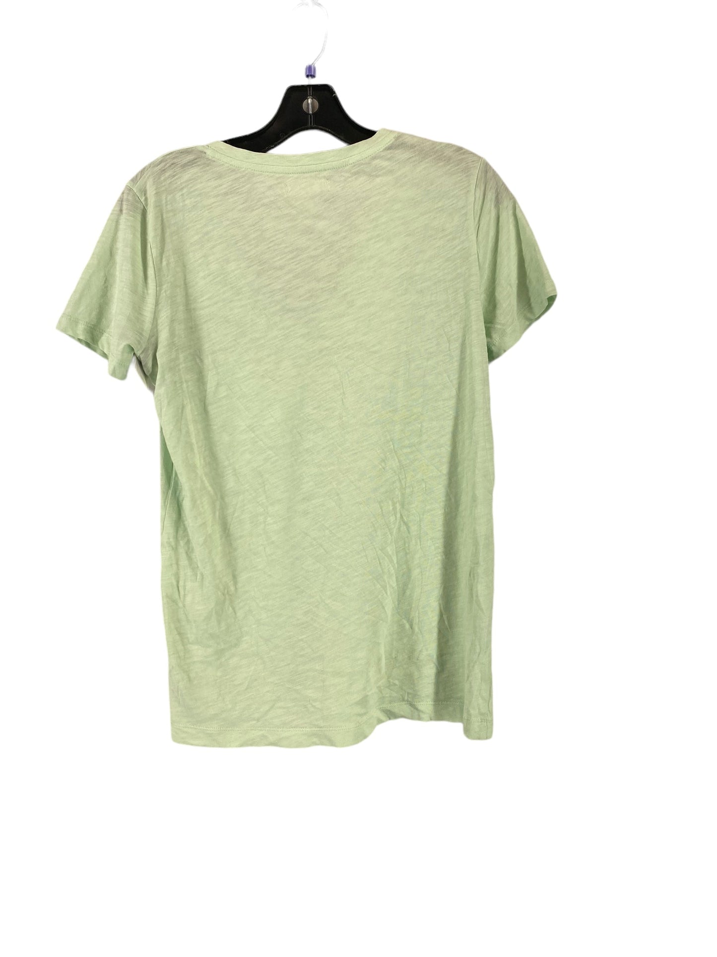 Green Top Short Sleeve Madewell, Size Xs