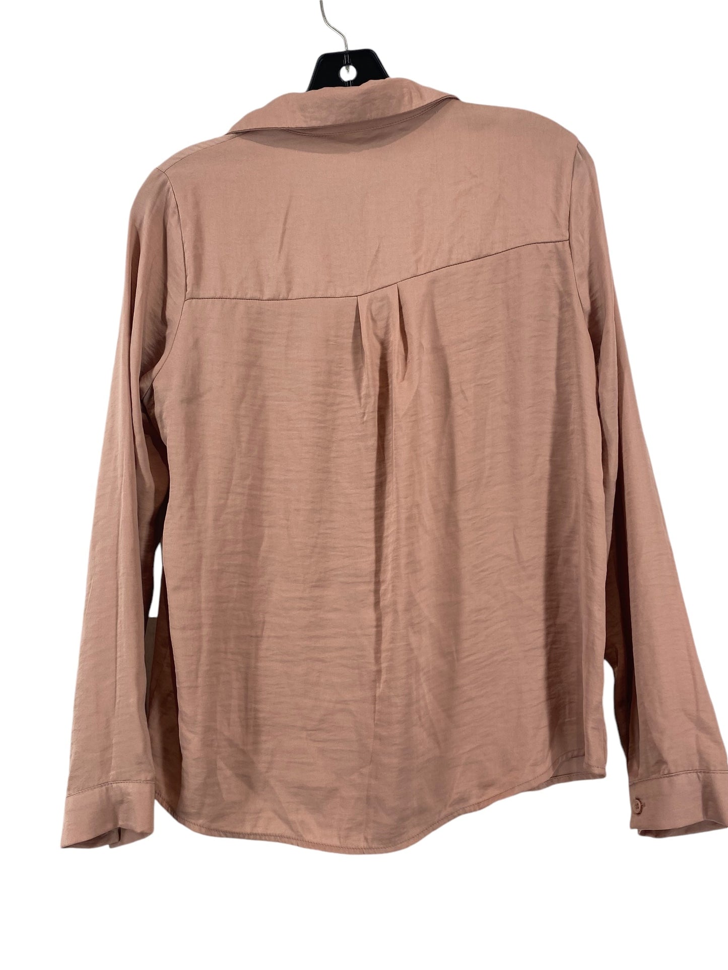 Top Long Sleeve By Forever 21 In Pink, Size: S