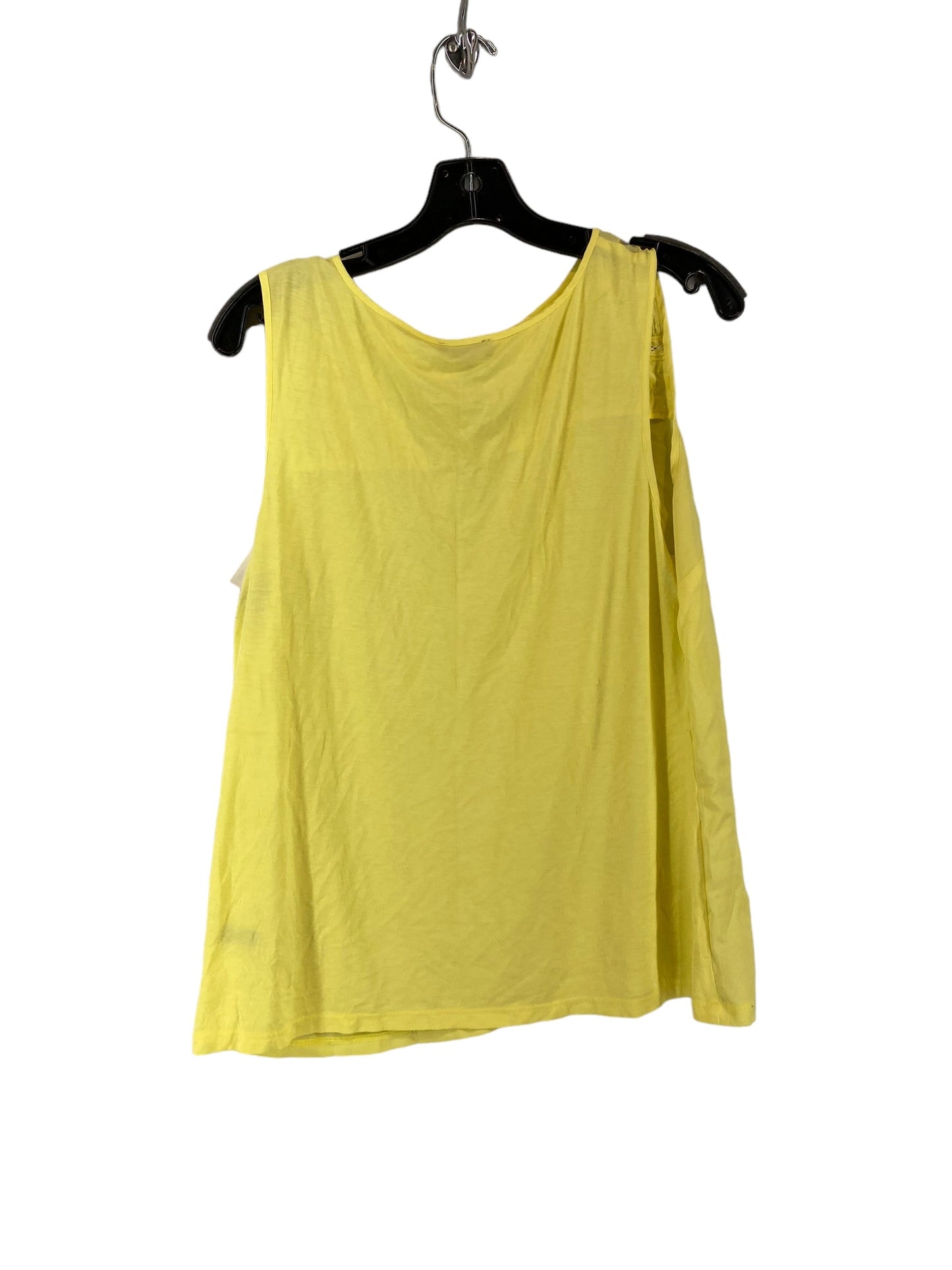 Yellow Top Sleeveless Limited, Size L