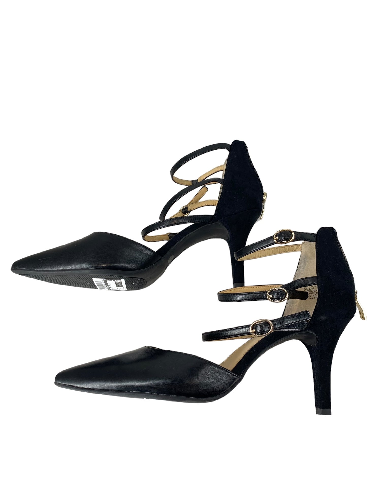 Black Shoes Heels Stiletto Liz Claiborne, Size 11