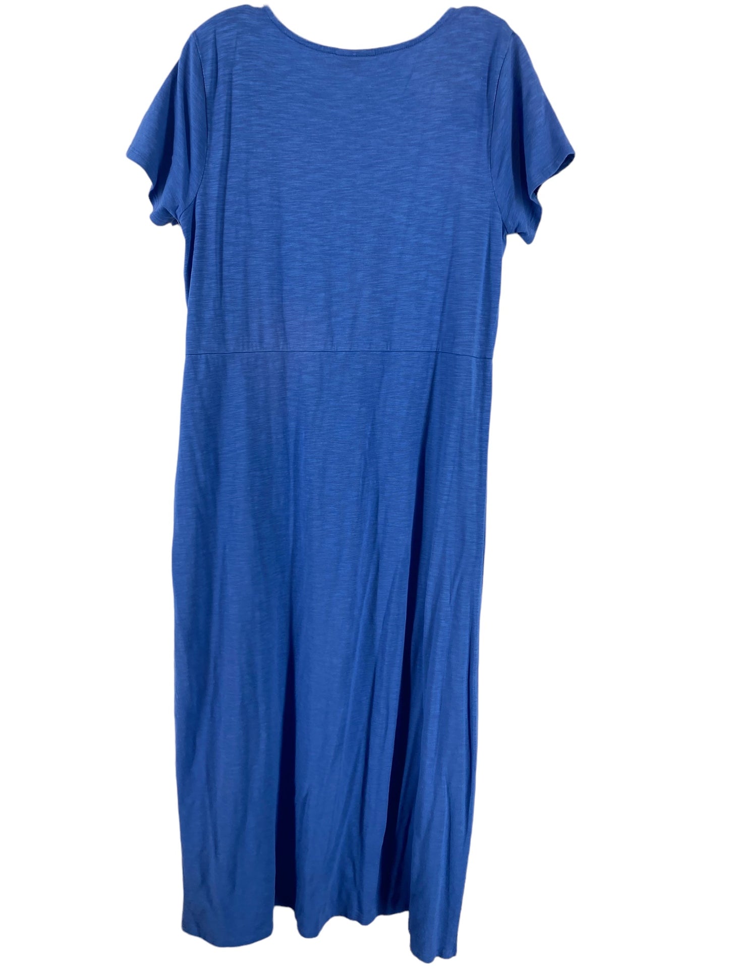 Blue Dress Casual Maxi J. Jill, Size M