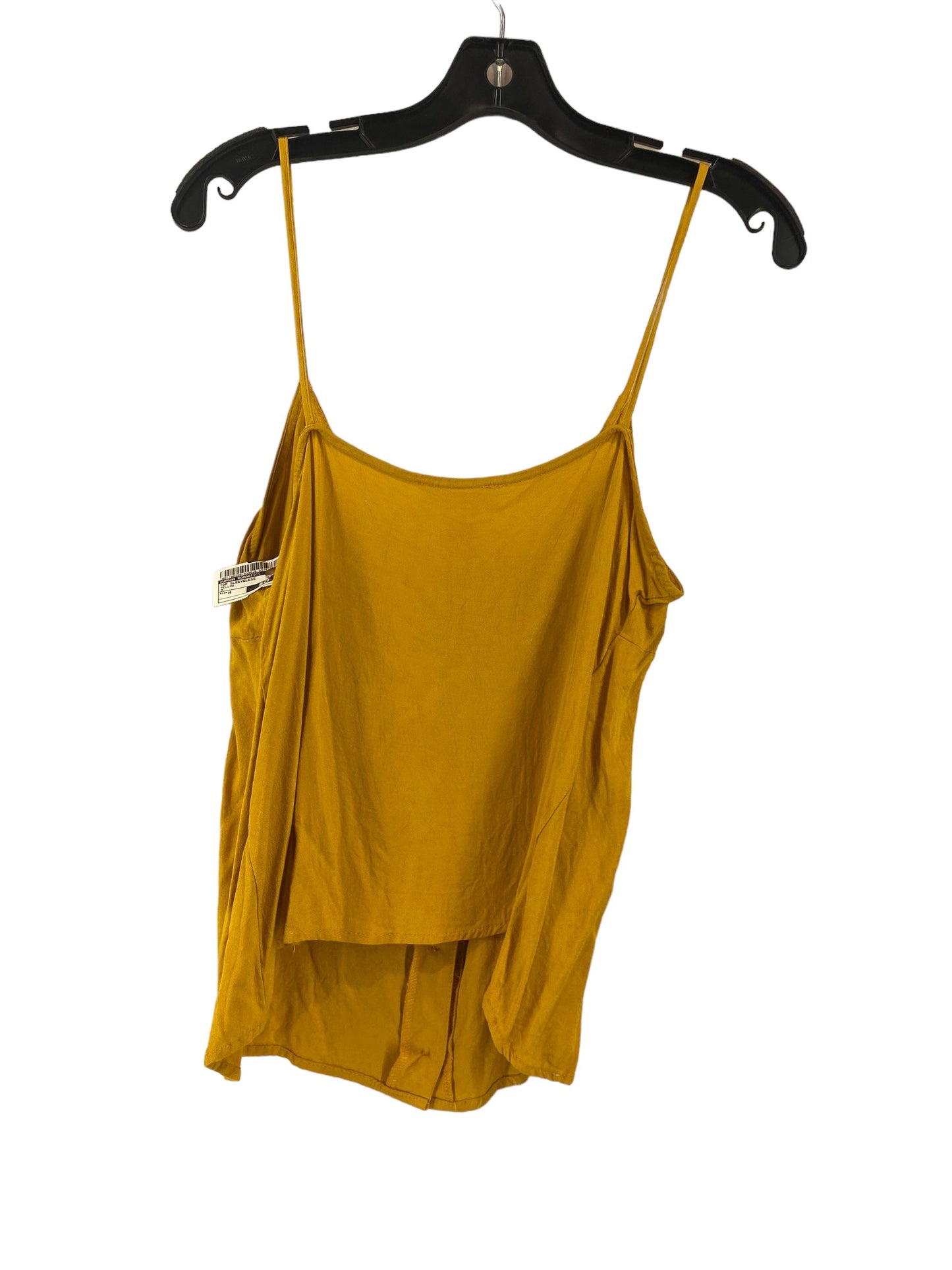 Yellow Top Sleeveless Urban Romantics, Size M