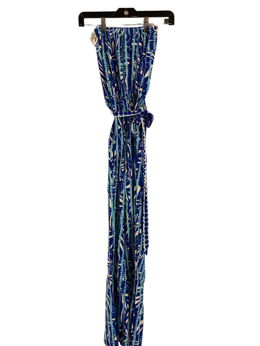 Blue Jumpsuit Lilly Pulitzer, Size Xxs