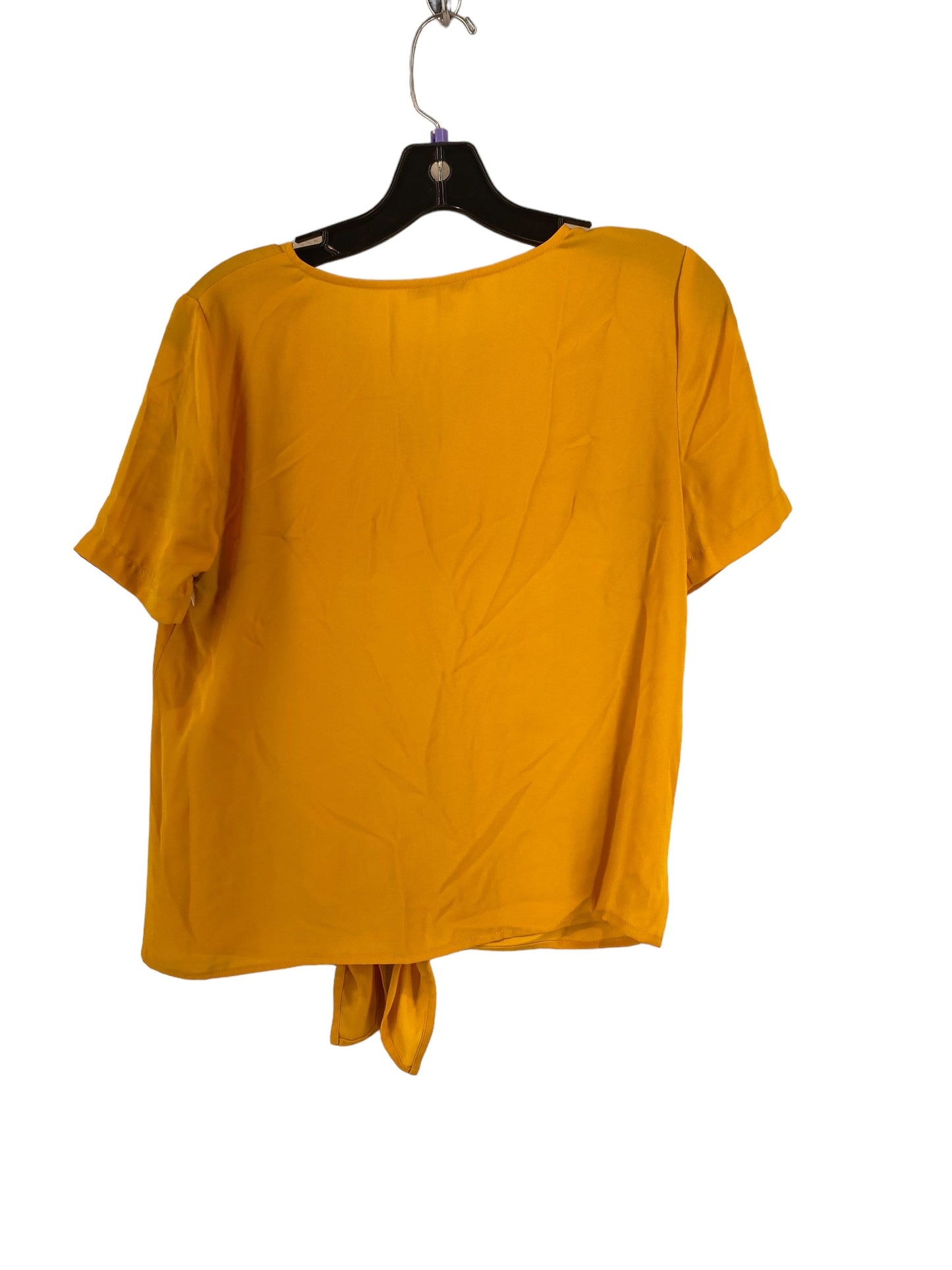 Yellow Top Short Sleeve Madewell, Size Xs