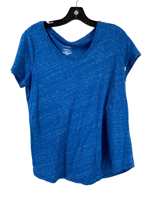 Blue Top Short Sleeve Sonoma, Size M