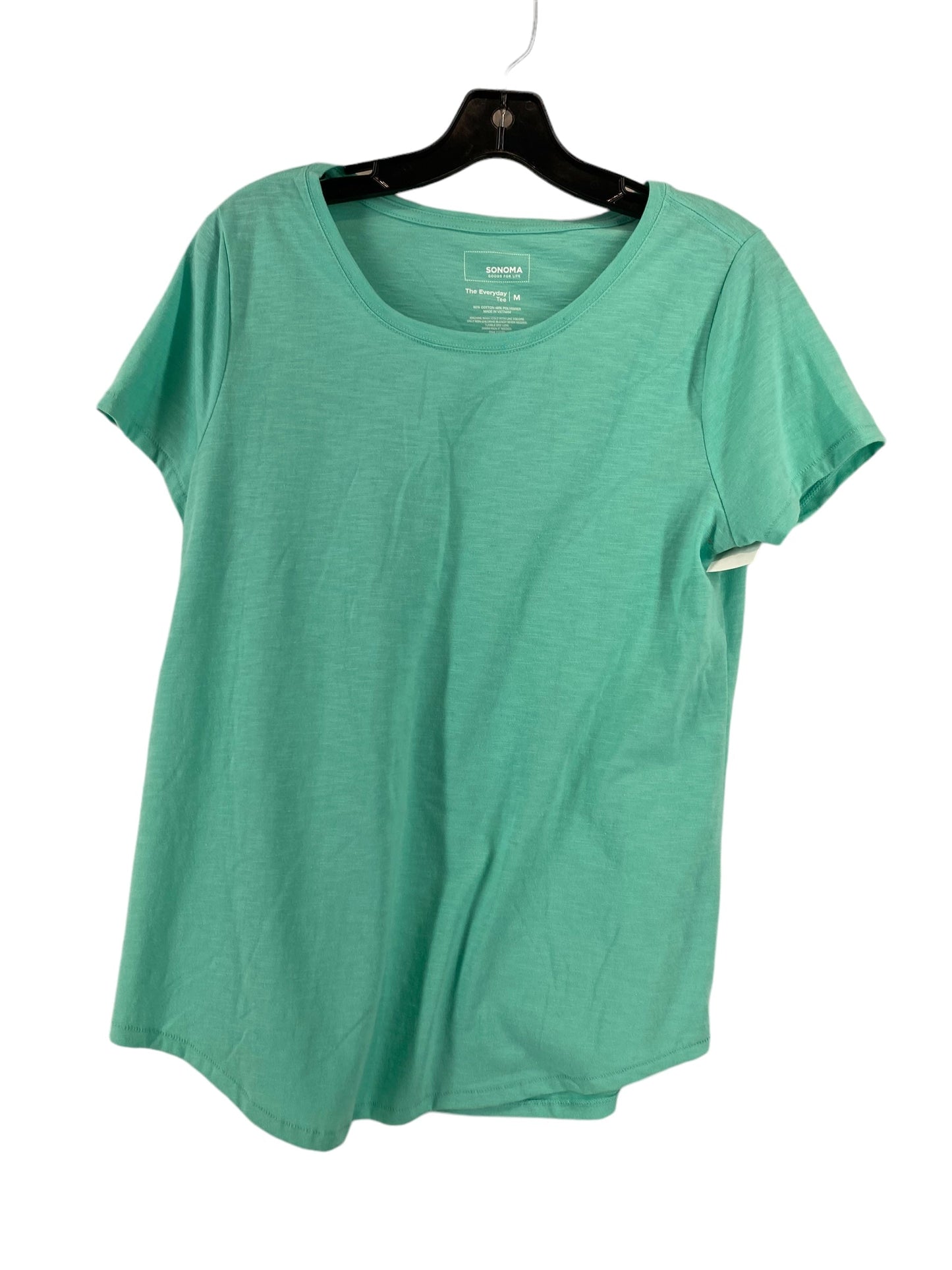 Teal Top Short Sleeve Sonoma, Size M