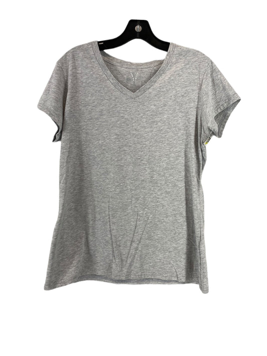 Grey Top Short Sleeve Champion, Size L