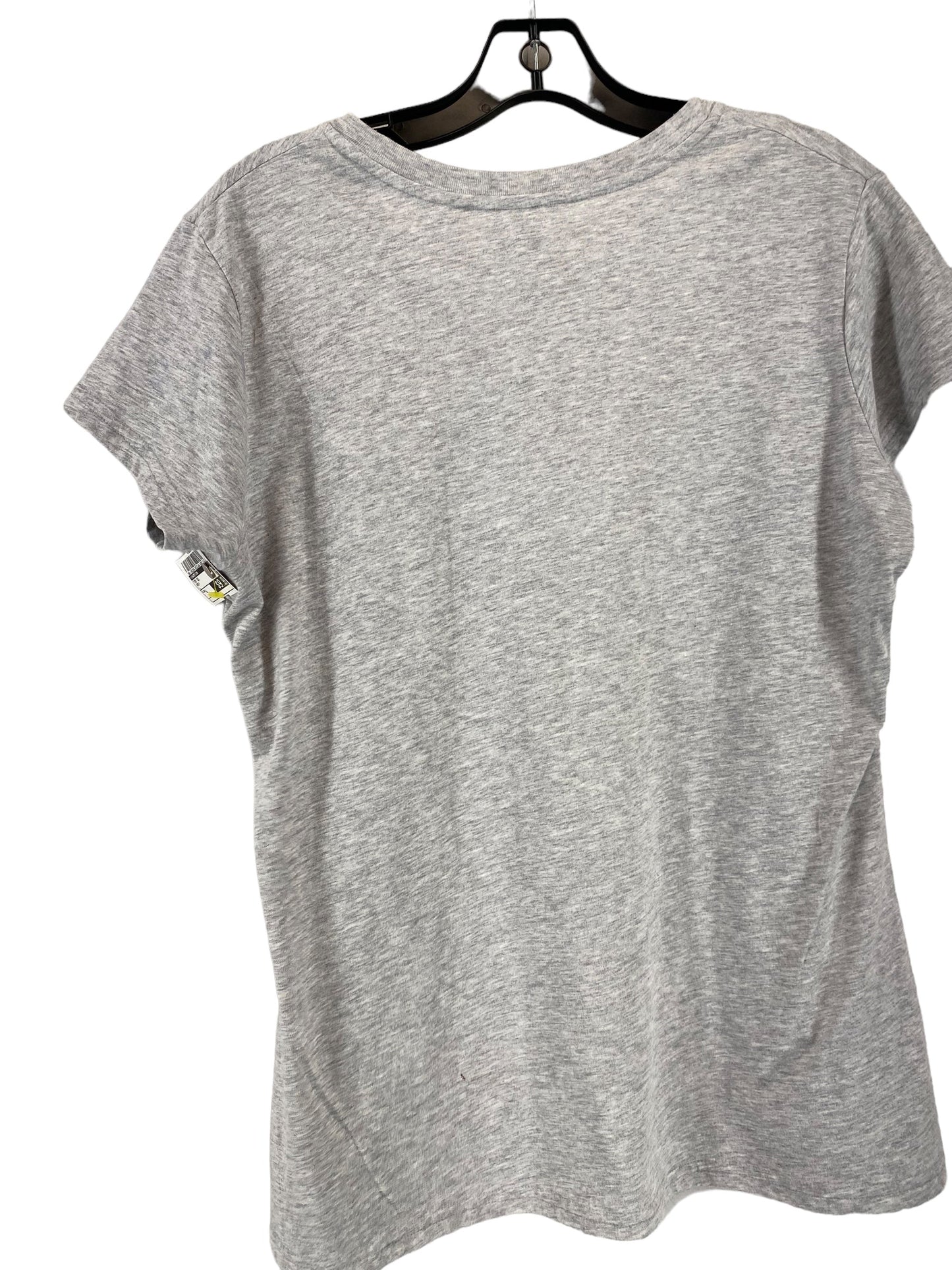 Grey Top Short Sleeve Champion, Size L