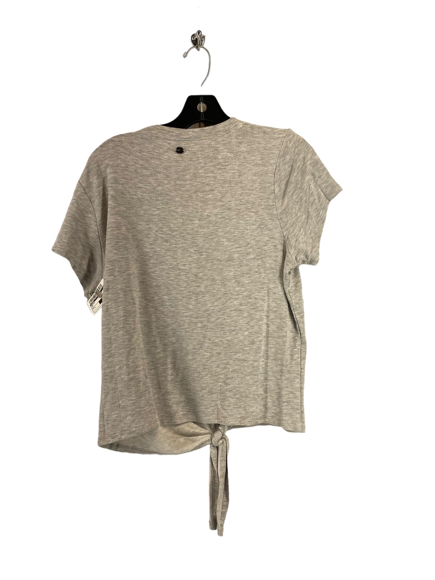 Grey Top Short Sleeve Gaiam, Size L