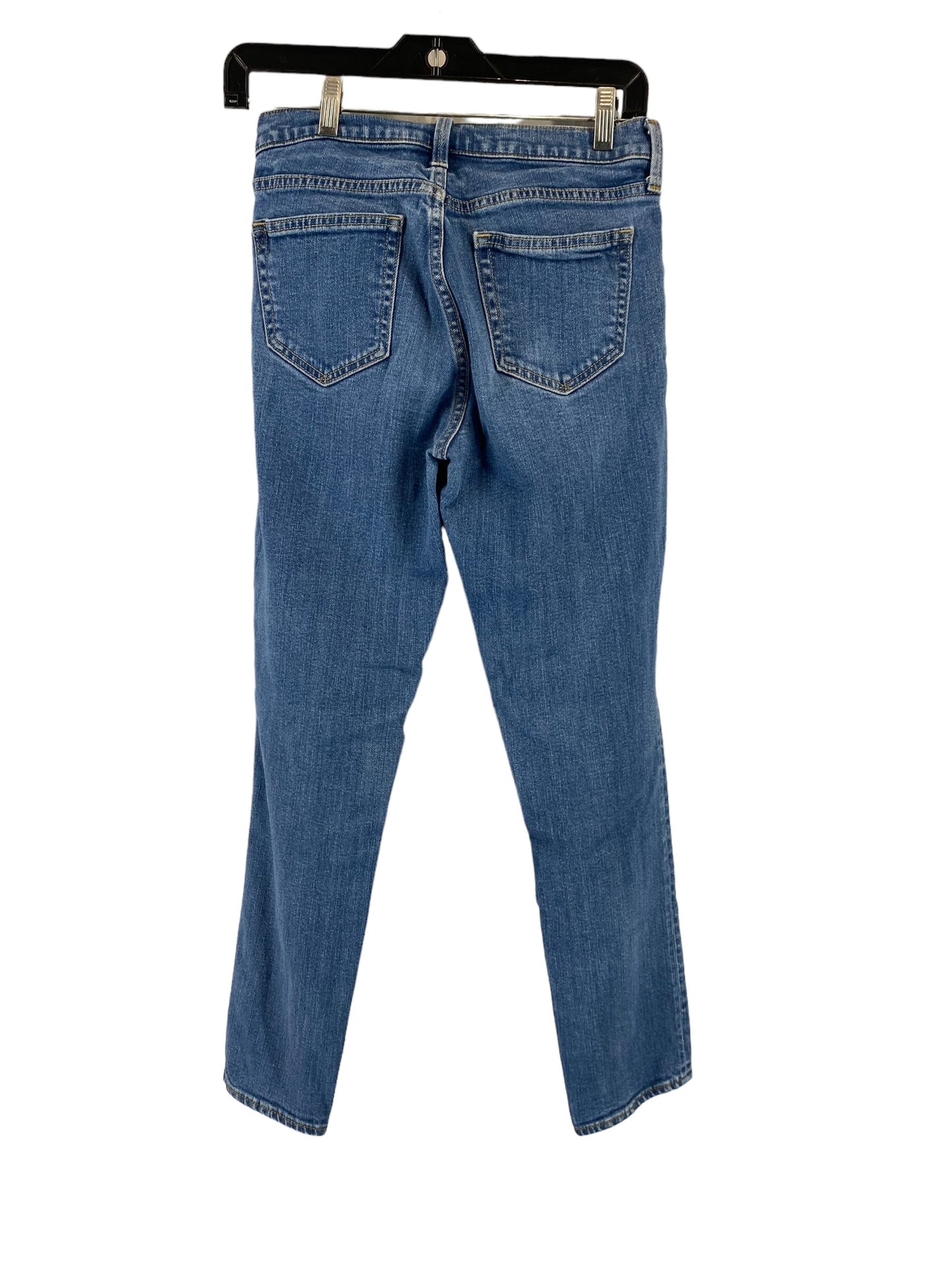 Jeans Straight By Gap In Blue Denim, Size: 26