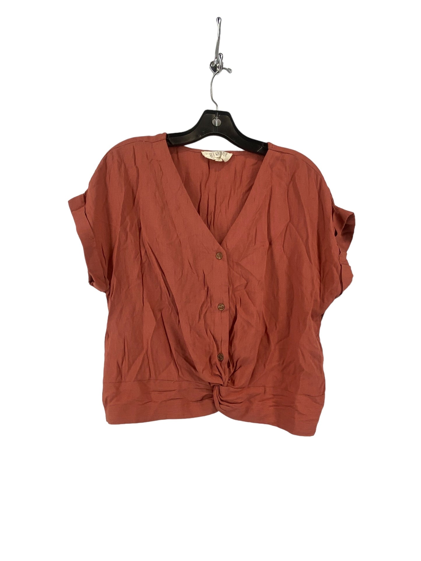 Red Top Short Sleeve Sweet Wanderer, Size L