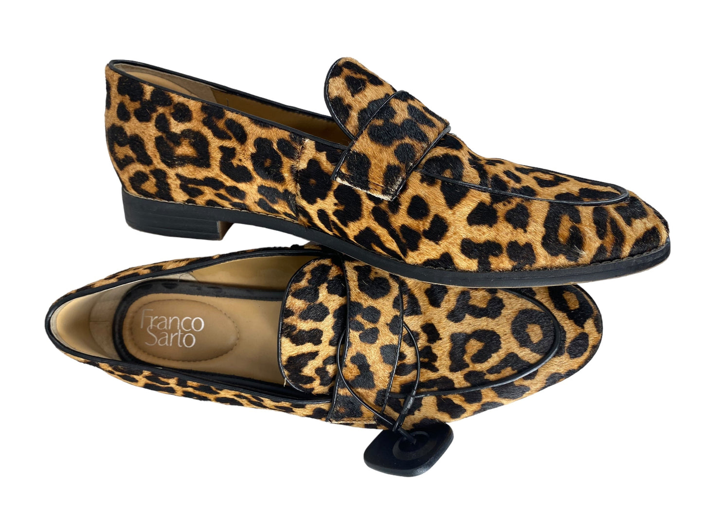 Animal Print Shoes Flats Franco Sarto, Size 11