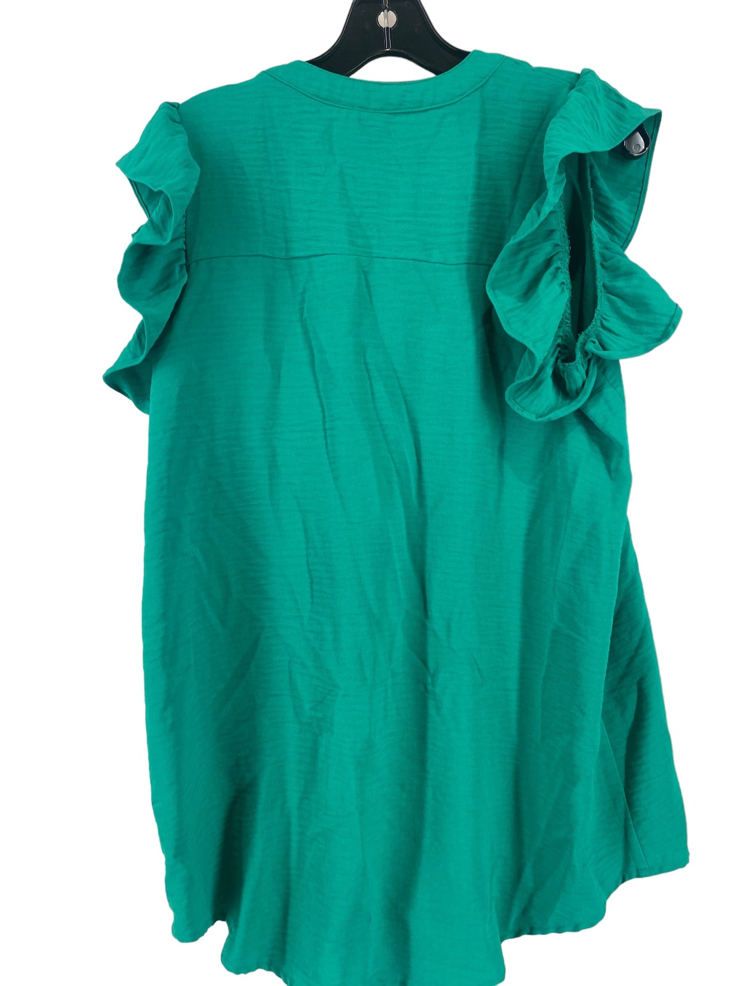 Green Top Sleeveless Zenana Outfitters, Size S