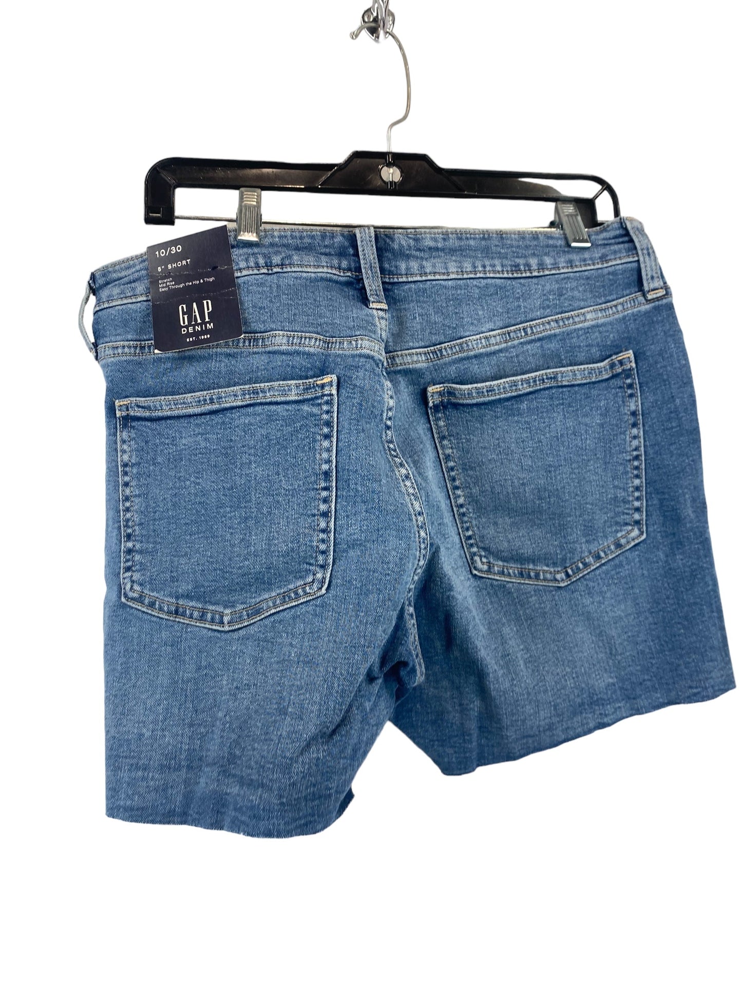 Shorts By Gap In Blue Denim, Size: 10