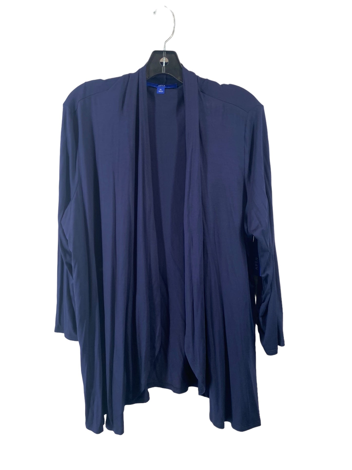 Cardigan By Apt 9 In Navy, Size: Xl