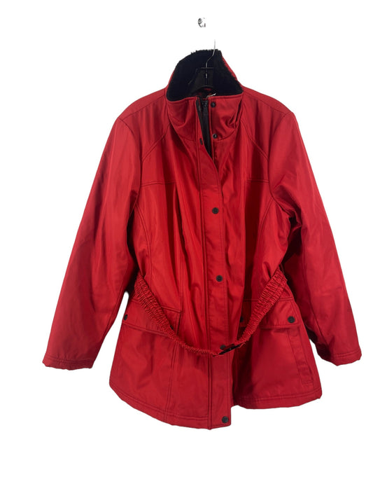 Coat Other By Jessica Simpson In Red, Size: 1x